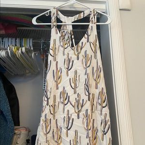 Cactus dress. Medium.